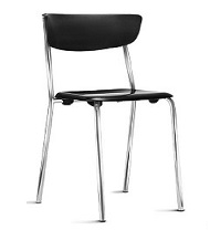 CADEIRA BIT FRISOKAR FIXA CROMADA